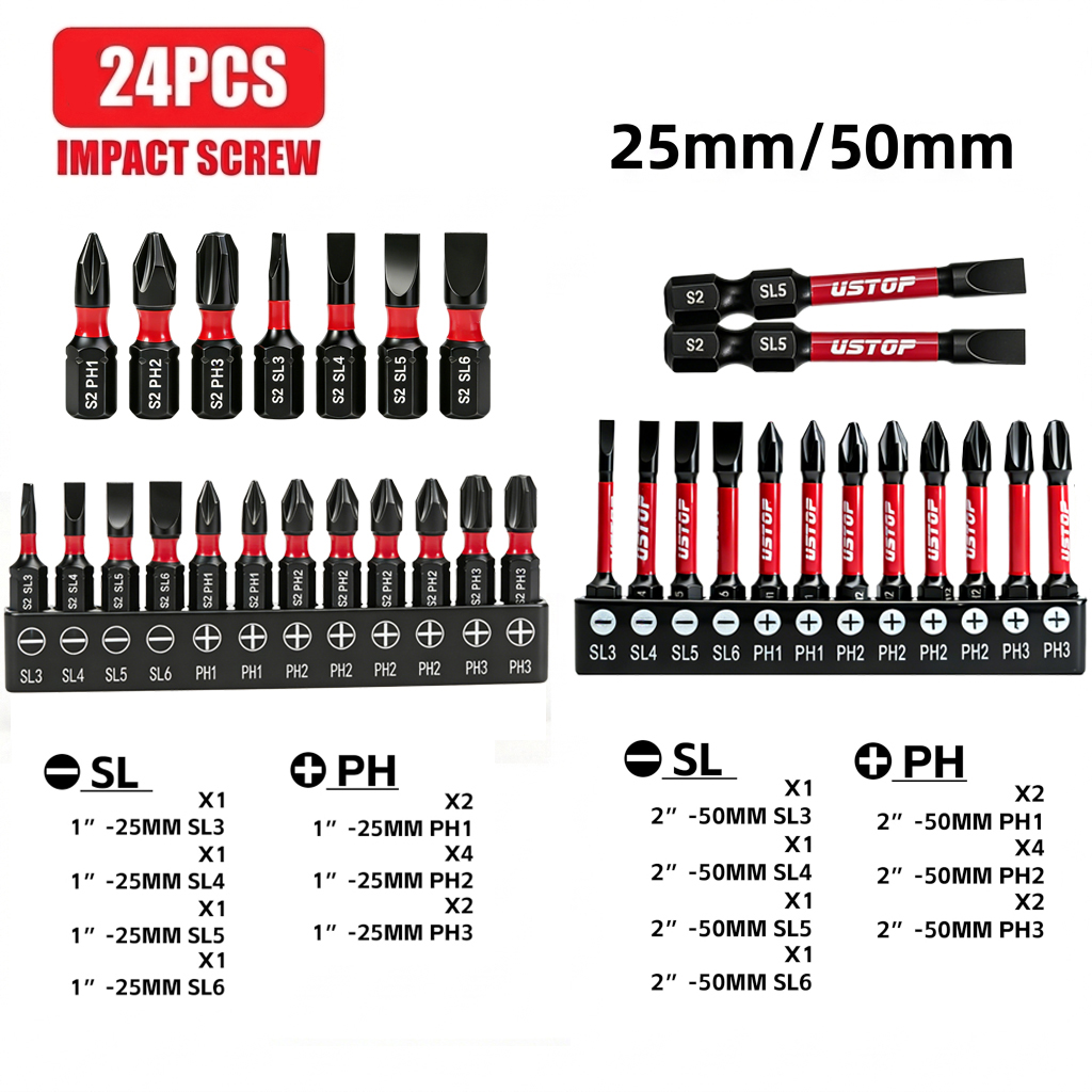 Homemade Diy Electronics - Ustop, 24-Piece Set of Sl and