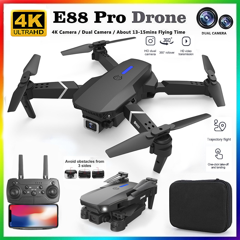 Diy Drone Electronics - 2026 NEW E88 Professional HD 4K