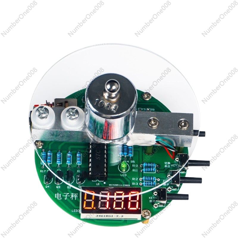Homemade Diy Electronics - TJ-56-630 51 MCU Electronic Scale DIY