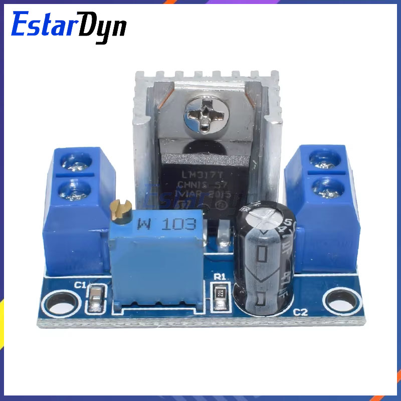 Lm317 Voltage Regulator - Estardyn LM317 Adjustable Voltage Linear Regulator