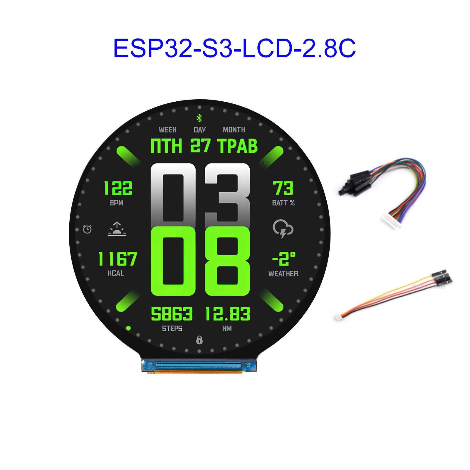 Esp32 Wifi Bluetooth - ESP32 ESP32-S3 2.8-inch circular LCD screen