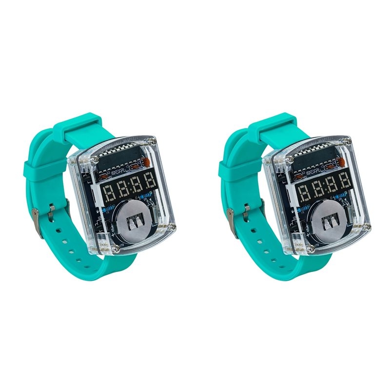 Diy Electronics Youtube - 2X DIY Watch LED Watch Electronic