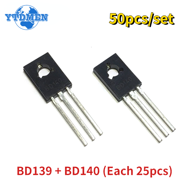Lm317 Voltage Regulator - 50pcs/set Transistor BD139 BD140 Each 25pcs