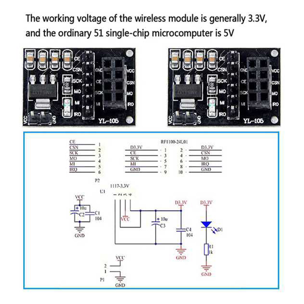 ABAN 5Pcs NRF24L01 Wireless Ad - Nrf24L01 Module Wireless review and price