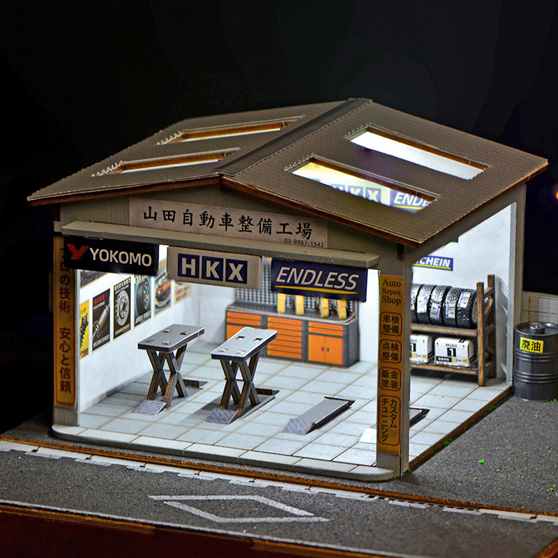 1:64 Scale DIY Auto Repair Sho - Led Assortment Kit review and price