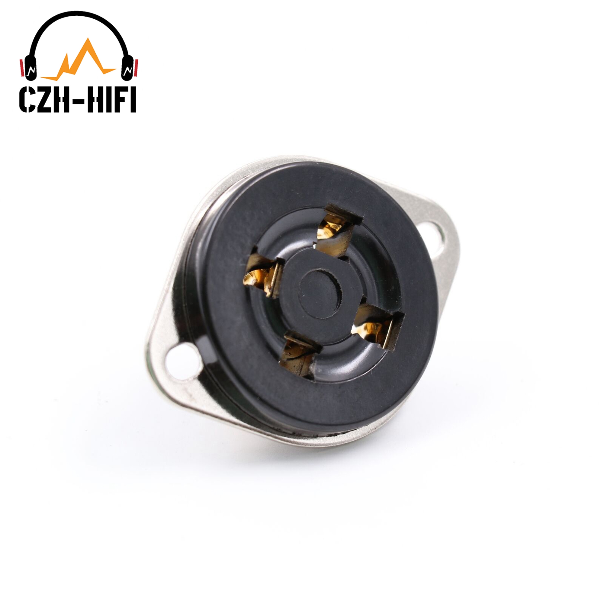 1PC 4in Tube Socket Bakelite V - Diy Electronics Youtube review and price