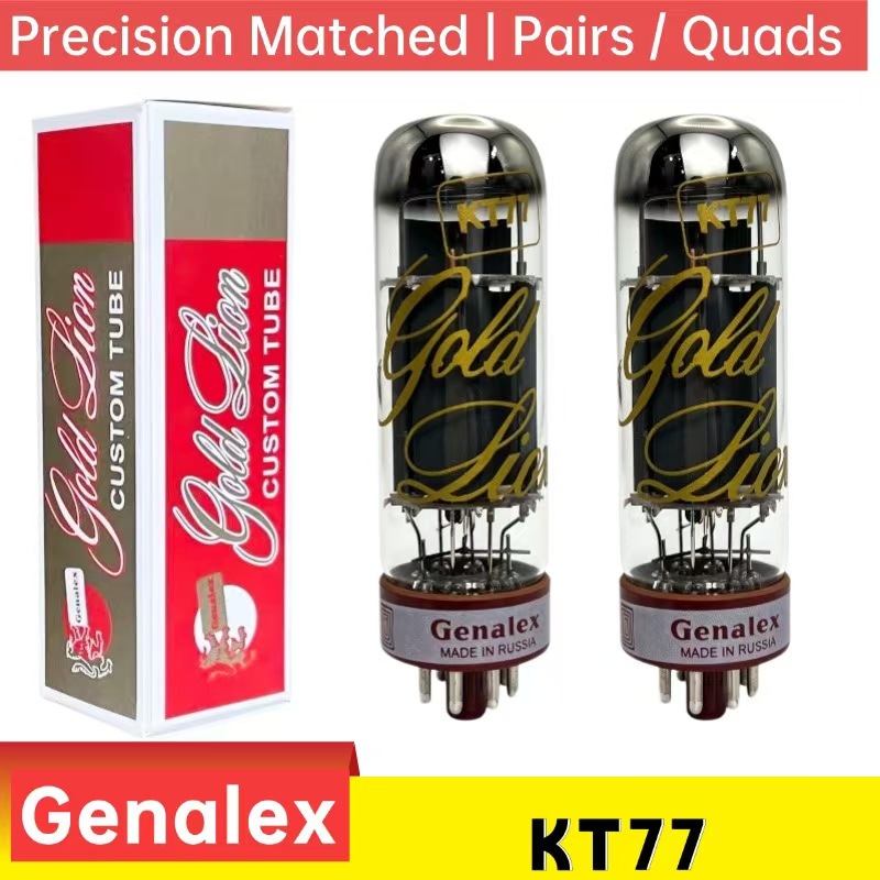 GOLD LION KT77 Vacuum Tube HIF - Diy Electronics Youtube review and price