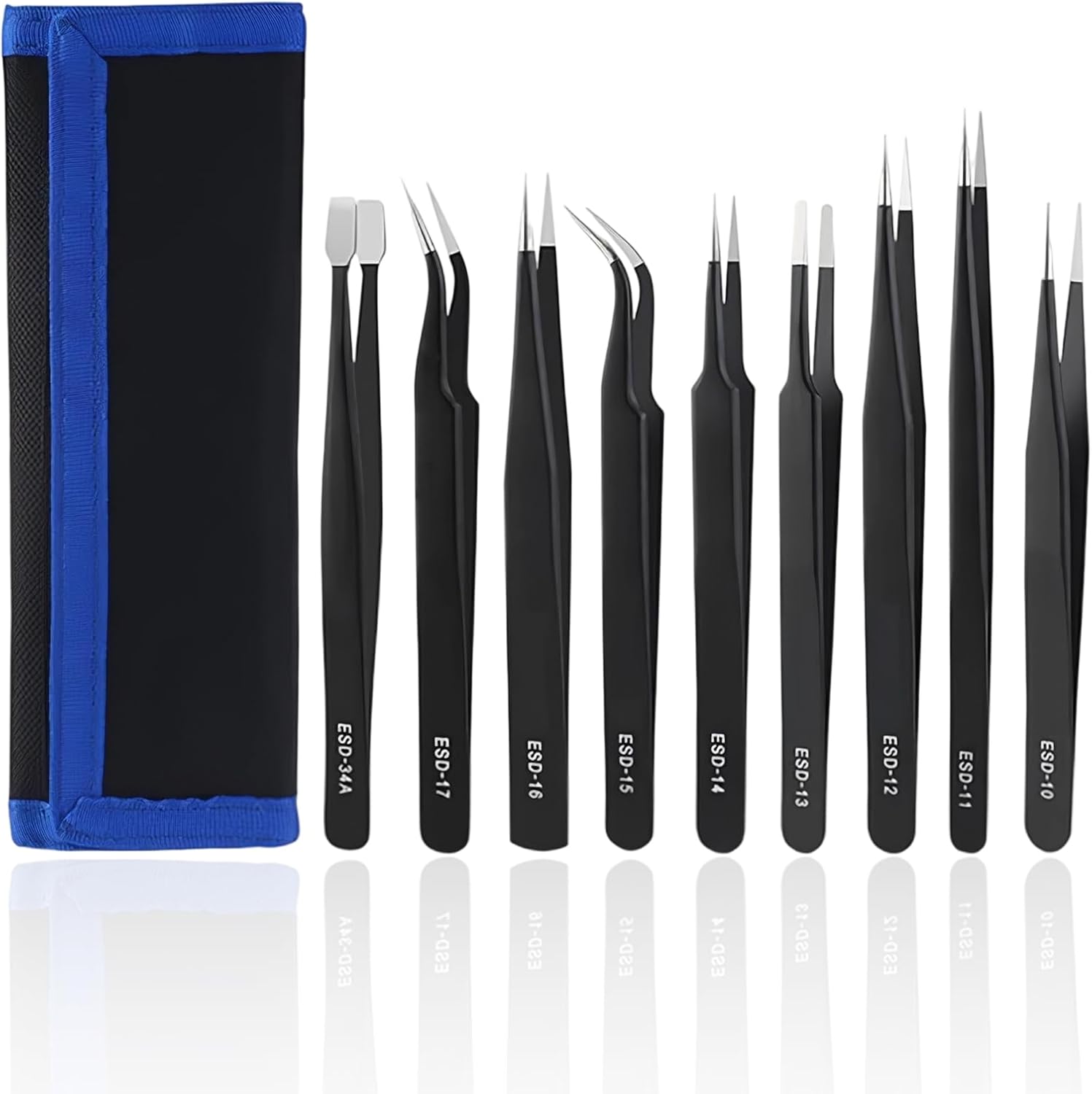 Precision Anti-static Tweezers - Soldering Iron Kit review and price