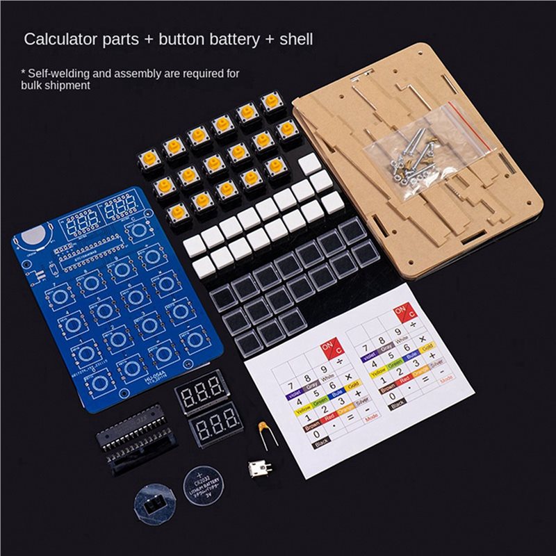 QWE-5X Calculator DIY Kit 51 M - Homemade Diy Electronics review and price