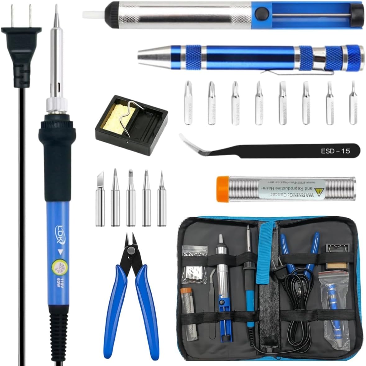 Soldering Iron Kit 60W with Ad - Soldering Iron Kit review and price