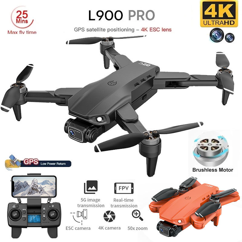 L900 Pro GPS Drone 4K Professi - Diy Drone Electronics review and price
