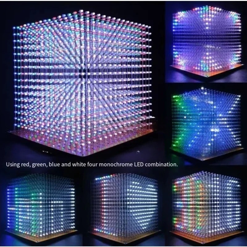 3 D16mini Light Cube Kit 16x16 - Diy Electronics review and price