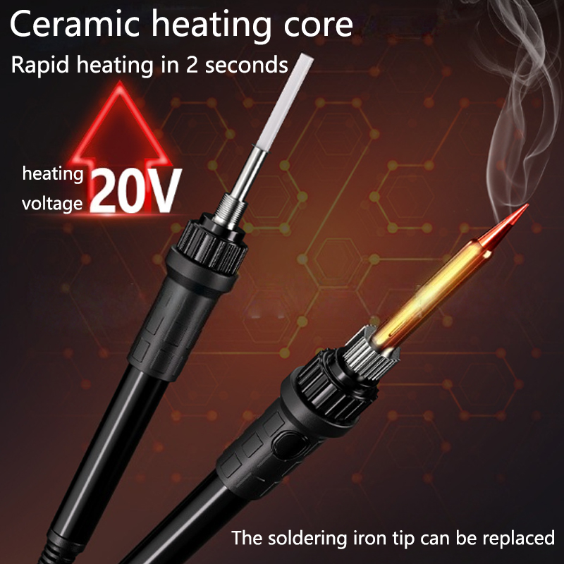 Cordless Soldering Iron Statio - Soldering Iron Kit review and price