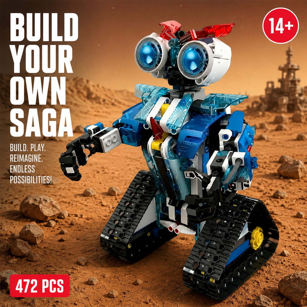 476PCS Mini Robot Building Blo - Diy Electronics India review and price