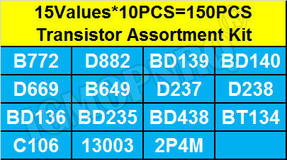 150PCS TO-126 Transistor Assor - Lm317 Voltage Regulator review and price