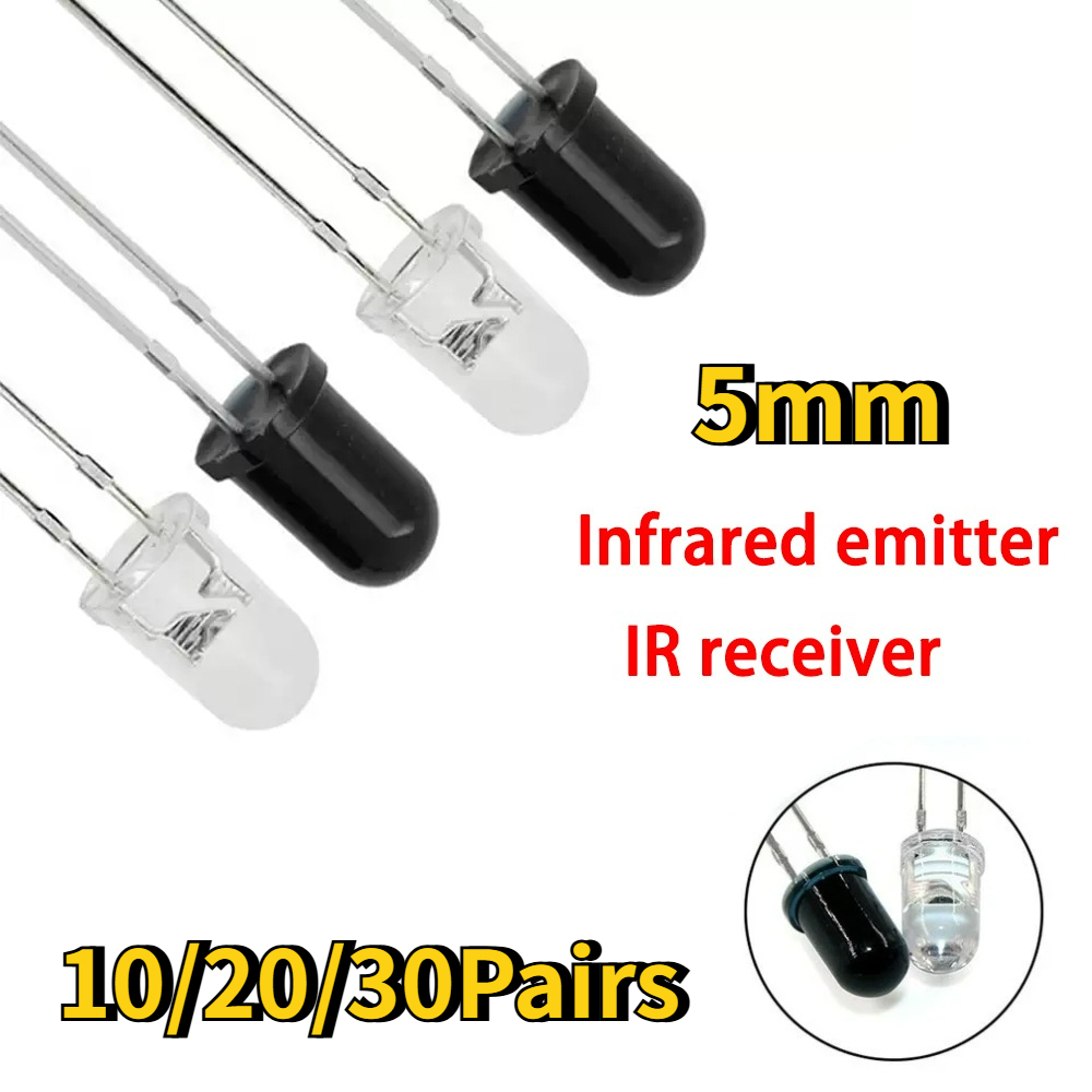 10-30Pairs 5mm 940nm IR LED Di - Diy Electronics India review and price