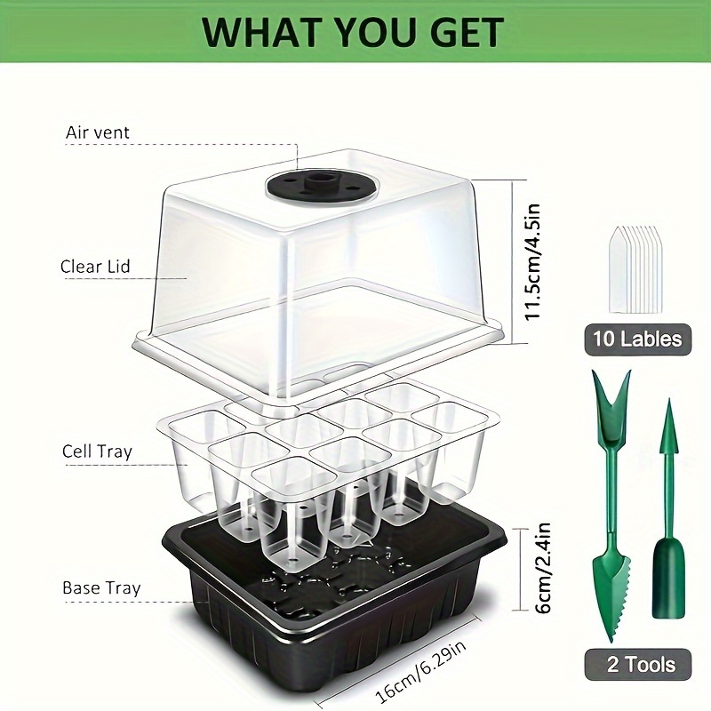 Seedling Starter Kit 1/2/3 Set - Led Assortment Kit review and price