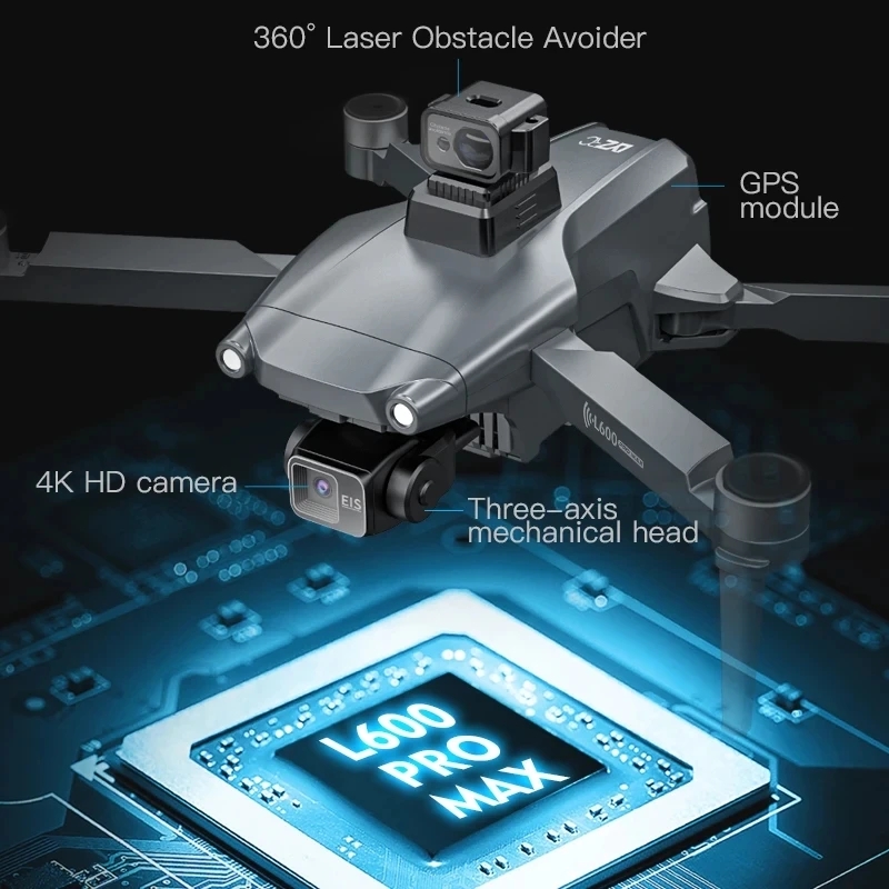 L600 PRO MAX GPS Drone Profess - Diy Drone Electronics review and price