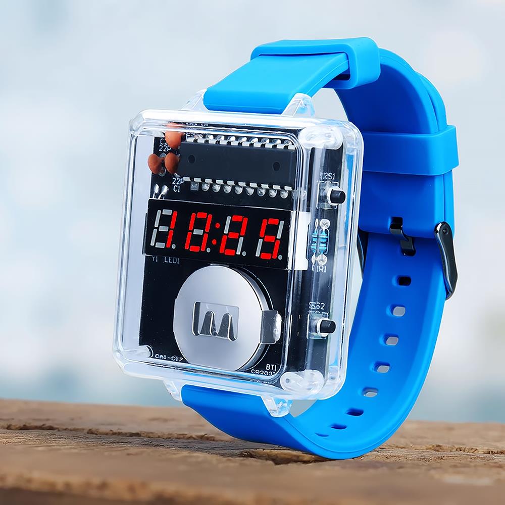 LED DIY Electronic Watch Kit D - Diy Electronics Youtube review and price