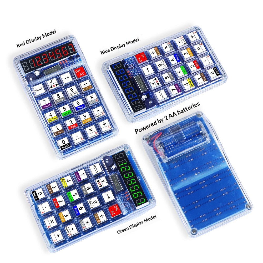 Calculator Production Kit, Ele - Diy Electronics Youtube review and price