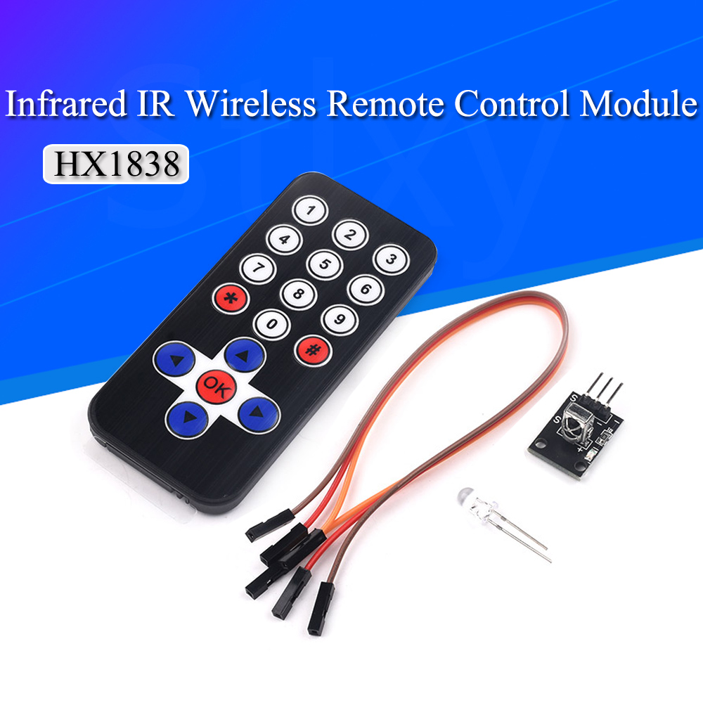 Liludin HX1838 IR Wireless Rem - Diy Electronics India review and price