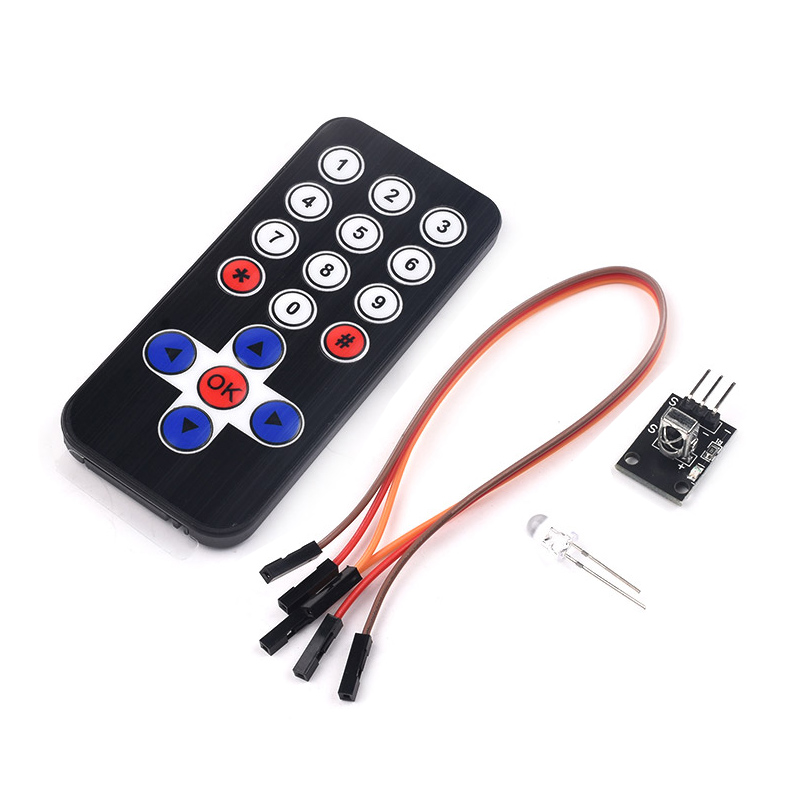 Liludin HX1838 IR Wireless Rem - Diy Electronics India review and price