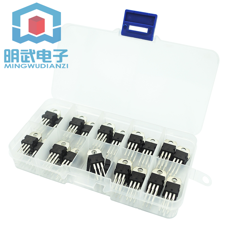 10 Kinds X5PCS  L7805/L7806/L7 - Lm317 Voltage Regulator review and price