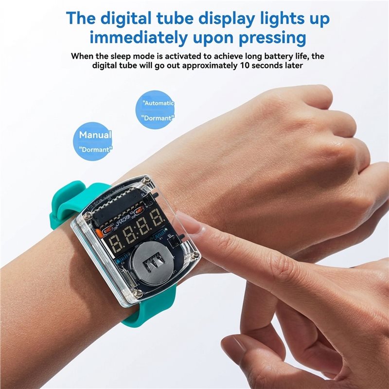 2X DIY Watch LED Watch Electro - Diy Electronics Youtube review and price