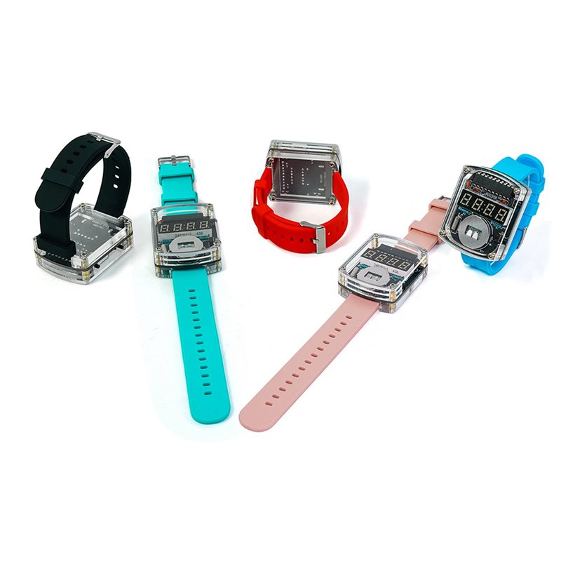 2X DIY Watch LED Watch Electro - Diy Electronics Youtube review and price