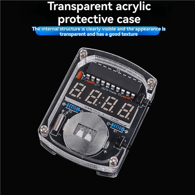 2X DIY Watch LED Watch Electro - Diy Electronics Youtube review and price