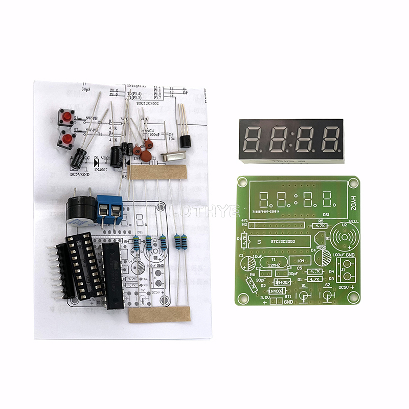 DIY Electronic Kit LED 4 Digit - Diy Electronics Youtube review and price