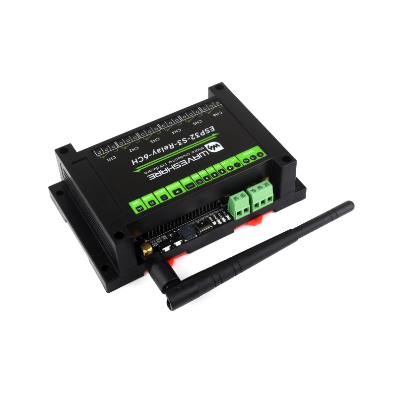 Industrial 6 relay Channel ESP - Esp32 Wifi Bluetooth review and price
