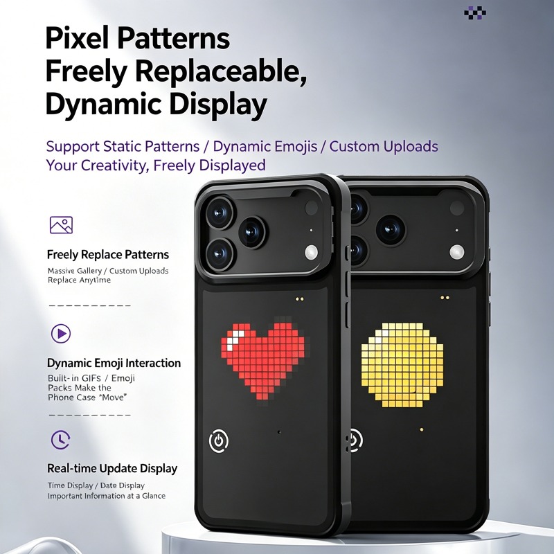 DIY LED Pixel Phone Case Anima - Diy Electronics Tpu review and price