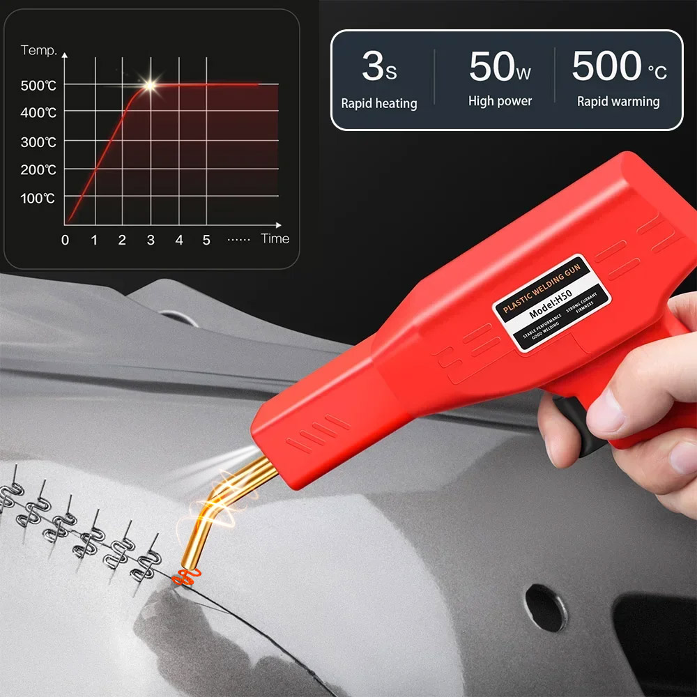 50W Plastic Welding Machine Ki - Soldering Iron Kit review and price
