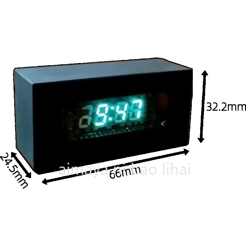 VFD Clock IV-18 Transparent Sc - Diy Electronics Youtube review and price