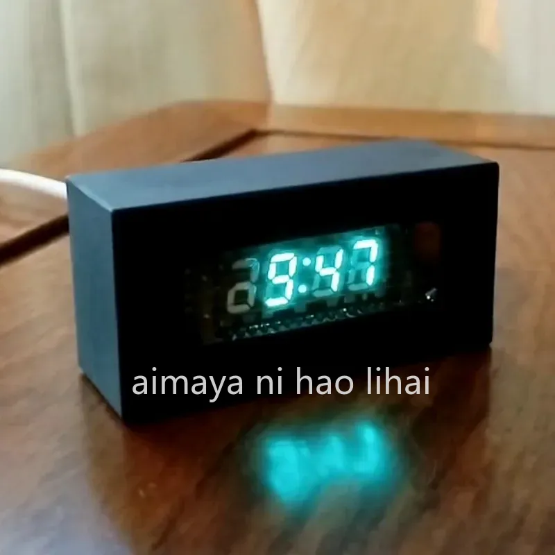 VFD Clock IV-18 Transparent Sc - Diy Electronics Youtube review and price