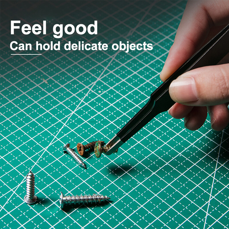 Deli 3PCS Tweezers Set Upgrade - Soldering Iron Kit review and price
