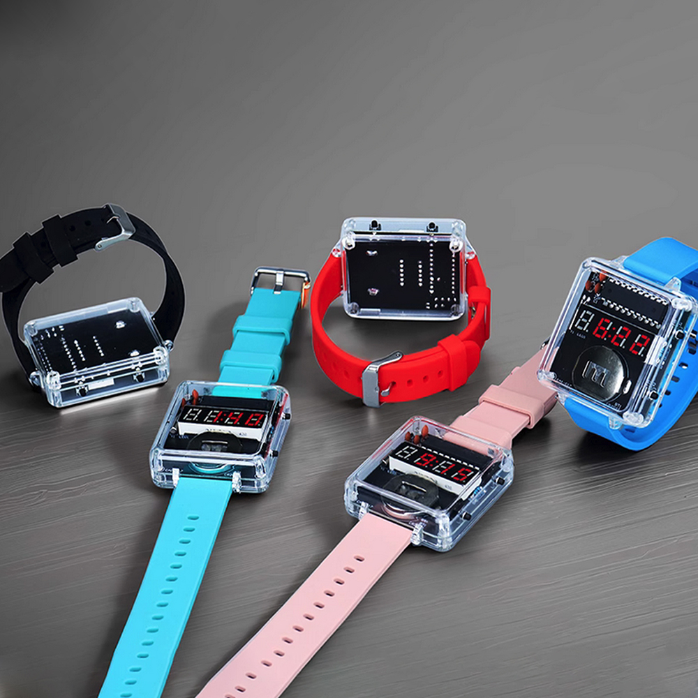 DIY Electronic Watch Kit 0.28' - Diy Electronics Youtube review and price